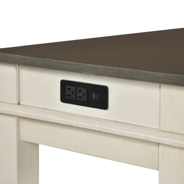 Beacon Rectangle Counter height Table Set By Homelegance - Image 8