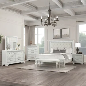 White Queen Bedroom Set