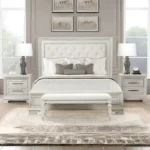 Stella Mia 5 Pc White Bedroom Set Queen by Furniture Of America - Image 2