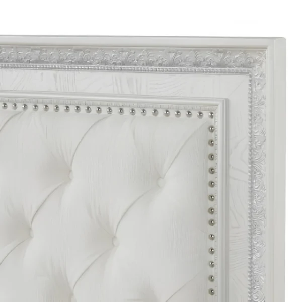 Stella Mia 5 Pc White Bedroom Set Queen by Furniture Of America - Image 6