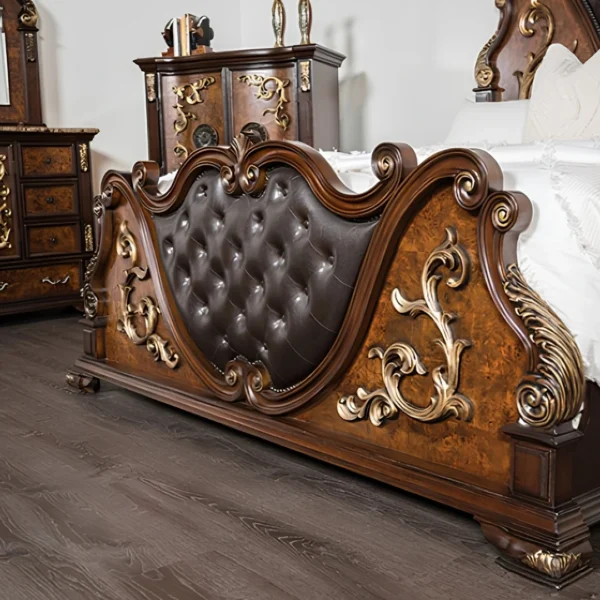 Aquilina 5 Pc Queen Bedroom Set by Furniture Of America - Image 2