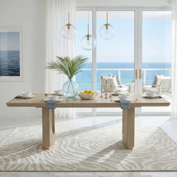 Niche Oak Extending Dining Table By Homelegance - Image 5