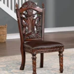 Canyonville Solid Wood Dining Table with 6 Chairs by Furniture of America - Image 4