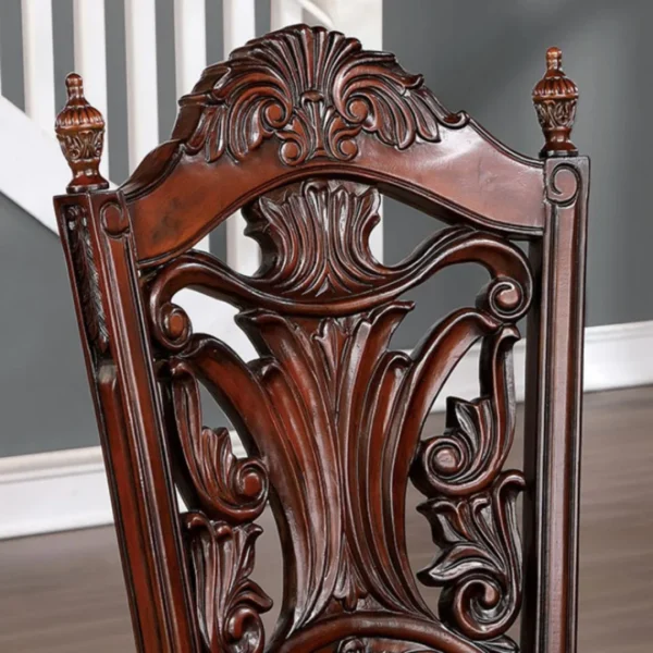 Canyonville Solid Wood Dining Table with 6 Chairs by Furniture of America - Image 5