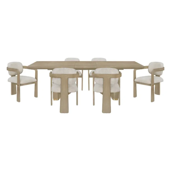 Niche Oak Dining Room Set For 6 By Homelegance - Image 11