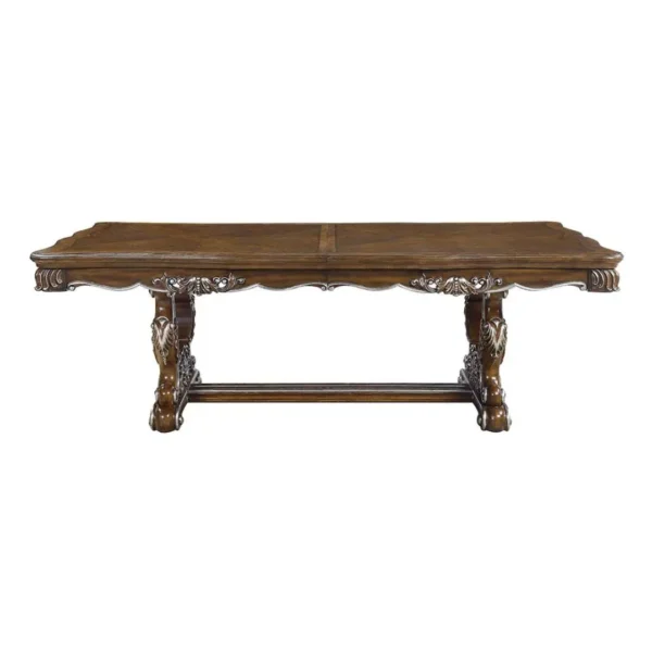 Latisha 7 Piece Oak Wood Dining Set by ACME - Image 4
