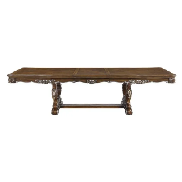Latisha 7 Piece Oak Wood Dining Set by ACME - Image 5