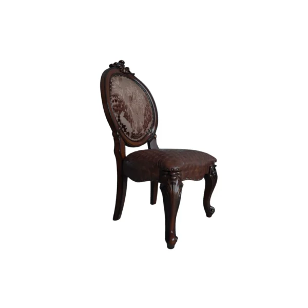Versailles 7 Piece Round Pedestal Dining Set by ACME - Image 2