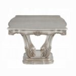 Gorsedd 7 PC Wooden Ivory Dining Set by ACME - Image 3