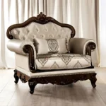 Veracruz 3 Pc Cherry Wood Sofa Set Traditional by Furniture Of America - Image 4