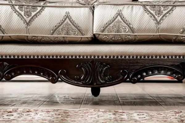 Veracruz 3 Pc Cherry Wood Sofa Set Traditional by Furniture Of America - Image 6
