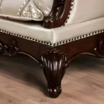 Veracruz 3 Pc Cherry Wood Sofa Set Traditional by Furniture Of America - Image 7