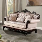 Veracruz 3 Pc Brown Sofa Set by Furniture Of America - Image 3