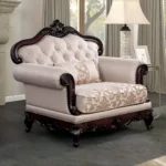 Veracruz 3 Pc Brown Sofa Set by Furniture Of America - Image 4