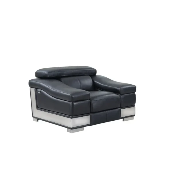 415 Italian Leather Chair By Gu Furniture - Image 3