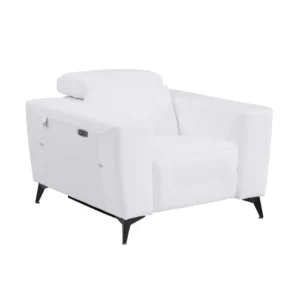 Modern Leather Power Recliner