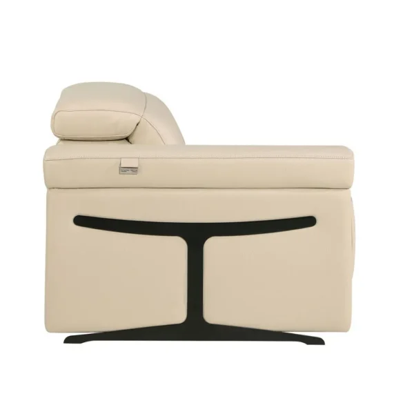 1126 DivanItalia Leather Power Recliner By Gu Furniture - Image 4