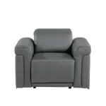 1126 DivanItalia Leather Power Recliner By Gu Furniture - Image 8