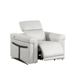 1126 DivanItalia Leather Power Recliner By Gu Furniture - Image 10