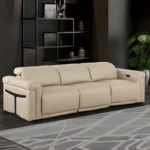 1126 Reclining Leather Sofa Set By Gu Furniture - Image 6