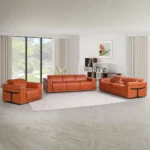 1126 Reclining Leather Sofa Set By Gu Furniture - Image 8