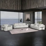 1126 Reclining Leather Sofa Set By Gu Furniture - Image 10