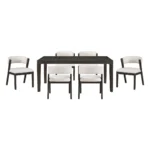 Soma Mid Century Modern Dining Set By Homelegance - Image 2