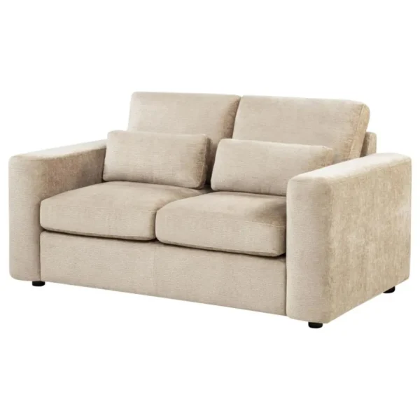 Amador Chenille Upholstered Loveseat By Coaster Furniture - Image 4