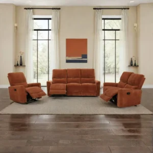 Navarro 3-Piece Sofa Recliner Set By Coaster Furniture