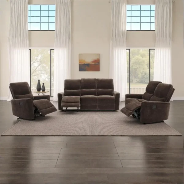 Navarro Chenille Recliner Sofa By Coaster Furniture - Image 12