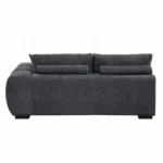 Chosen Gray Sofa Sectional with 6 Pillows by ACME - Image 11