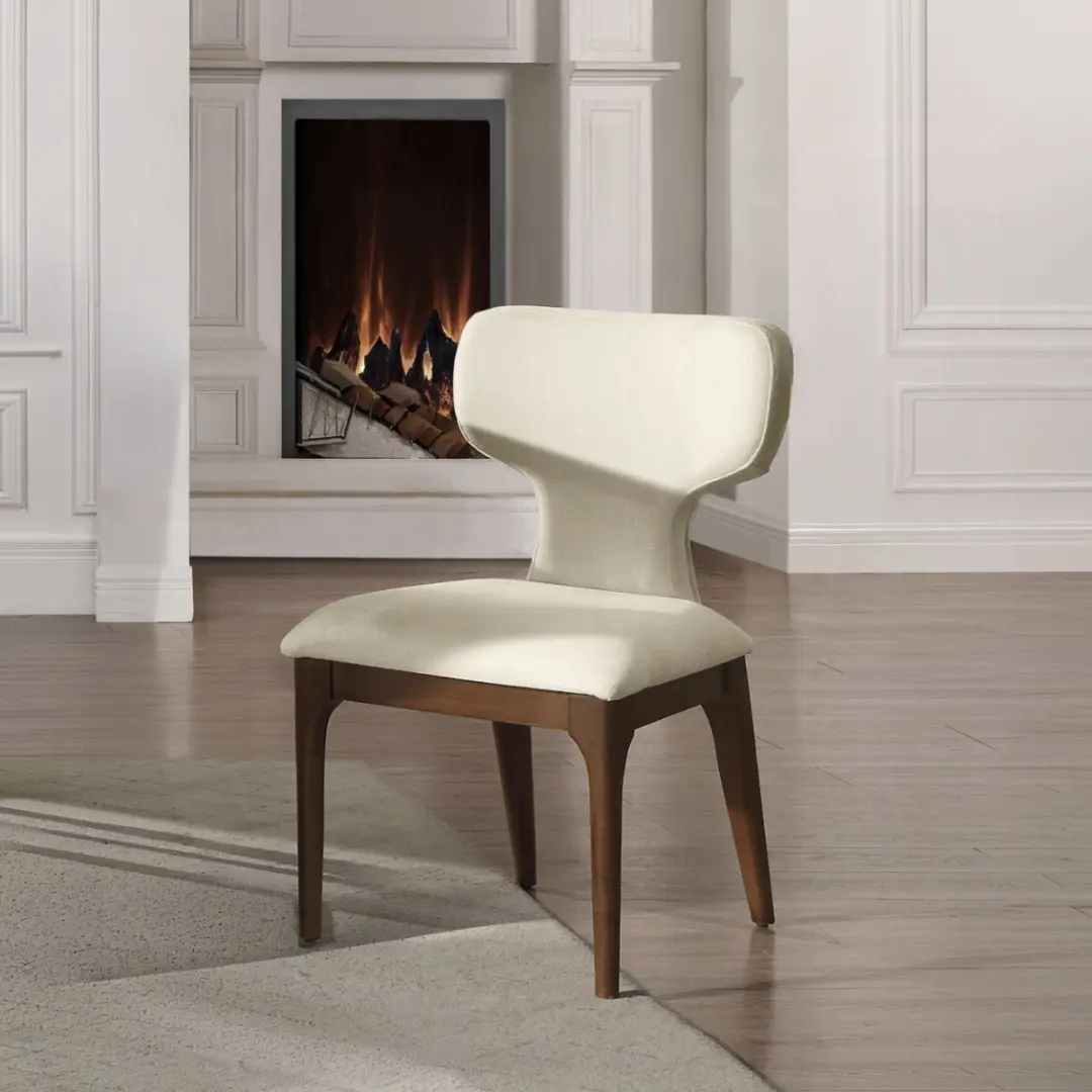 Koen Dining Chair Upholstered Set of 2 by ACME | U-Trade Furniture Koen Dining Chair Upholstered Set of 2 by ACME - Image 1