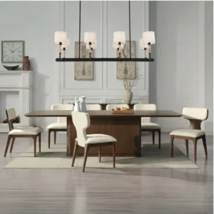 Koen 7 Piece Brown Oak Dining Set by ACME