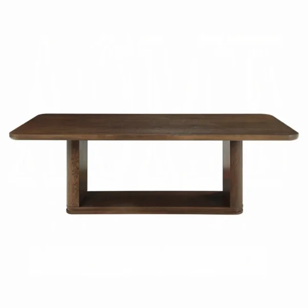 Koen Brown Rectangular Dining Table by ACME - Image 2