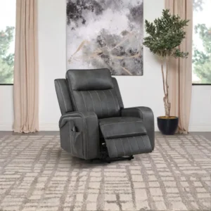 Leather Power Recliner Lift Chair