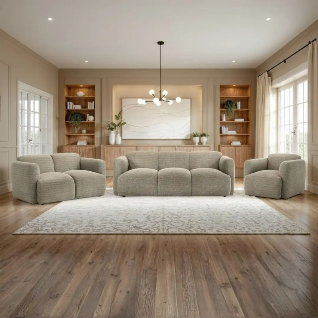 Dorset 3-Piece Contemporary Sofa Sets By Coaster Furniture | U-Trade Furniture Contemporary Sofa Sets