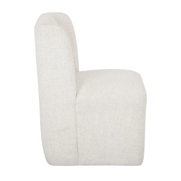 Beige Fabric Dining Room Chair Upholstery By Homelegance - Image 2