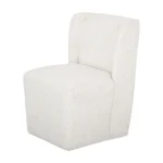 Beige Fabric Dining Room Chair Upholstery By Homelegance - Image 4