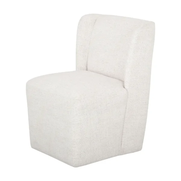 Beige Fabric Dining Room Chair Upholstery By Homelegance - Image 4