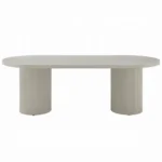 Laela 7 Piece White Oval Dining Set by ACME - Image 3