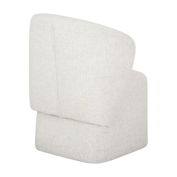 Beige Curved Back Upholstered Dining Chair By Homelegance - Image 7
