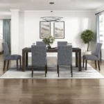 Paulson Upholstered Elegant Dining Chair Set Of 2 By Homelegance - Image 3