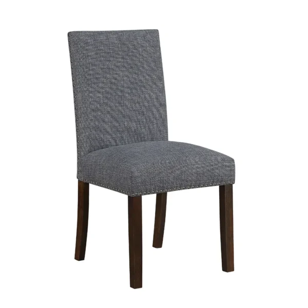 Paulson Upholstered Elegant Dining Chair Set Of 2 By Homelegance - Image 5