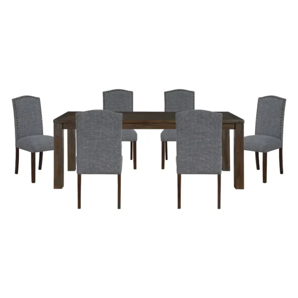 Paulson 7 Piece Modern Dining Table Set By Homelegance - Image 2