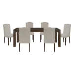 Paulson 7 Piece Modern Dining Table Set By Homelegance - Image 10
