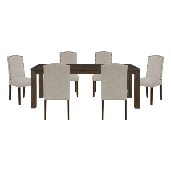 Paulson 7 Piece Modern Dining Table Set By Homelegance - Image 10