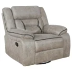 Greer 3-Piece Leather Reclining Sofa Sets By Coaster Furniture - Image 4