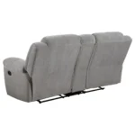 Gilson Gray Loveseat Recliner By Coaster Furniture - Image 5