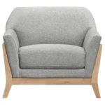Vaughn Upholstered Wood Armchair By Coaster Furniture - Image 2