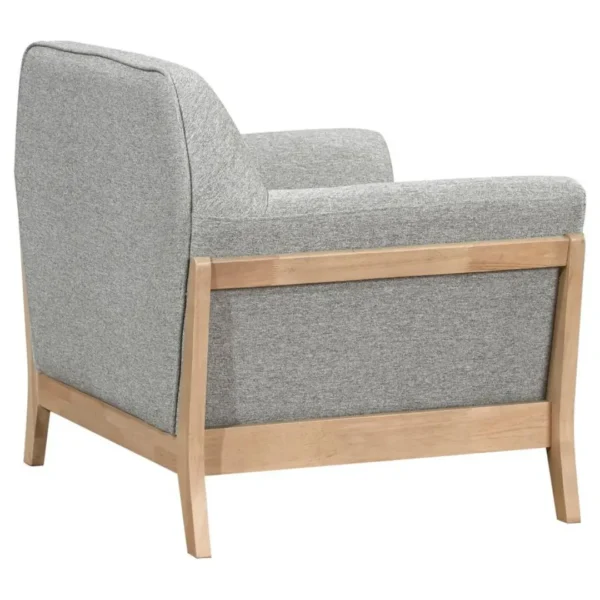 Vaughn Upholstered Wood Armchair By Coaster Furniture - Image 4
